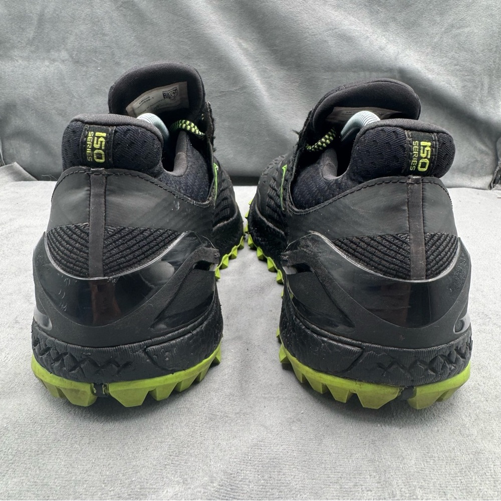 Saucony Xodus ISO 3 Trail Running Shoes Black/Slime Men’s Size 10.5 - Picture 10 of 14